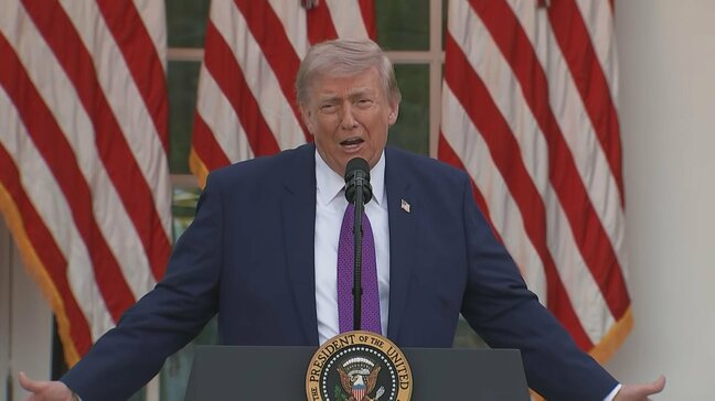 トランプ大統領 “英雄公園”建設で「世界で最も安全で美しい首都に」|TBS NEWS DIG