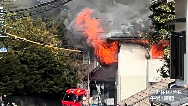 【速報】建物火災で消防が出動「2階から出火している」通報　長崎県小佐々町【午後１時8分更新】|TBS NEWS DIG
