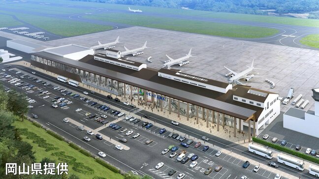 「新たな空の玄関口へ」岡山空港の大規模改修 事業費は最大320億円 2032年度完成を目指す|TBS NEWS DIG