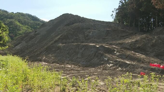 土砂の撤去と植栽求める　矢祭町の危険な盛り土　県が復旧命令　福島　　|　福島のニュース│TUF