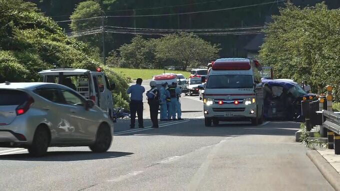 車2台の正面衝突か 男女8人がドクターヘリなどで病院に運ばれる いずれも命に別状なし 石川・能登町|TBS NEWS DIG