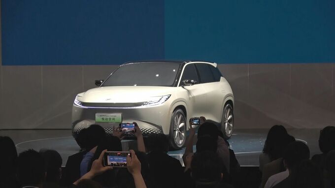 中国の新車販売台数　トヨタ2年連続で前年割れ　EVシフト進み日本の自動車メーカー苦戦