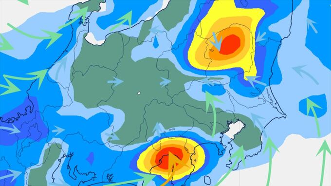 【関東甲信】28日昼過ぎ～夜遅くにかけ　雷を伴った激しい雨や非常に激しい雨の降る所が　警報級の可能性も　低い土地の浸水、河川の増水、土砂災害に注意・警戒　|　山梨のニュース | ＵＴＹテレビ山梨