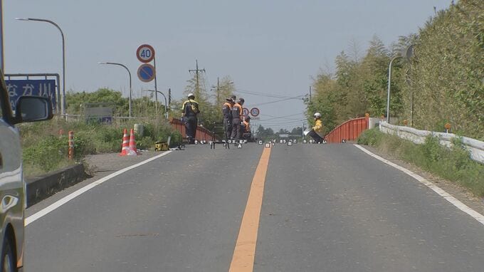 茨城・ひたちなか市の県道で男性死亡　身元は30歳男性と判明　頭にはタイヤでひかれた痕　警察がひき逃げ事件とみて捜査|TBS NEWS DIG