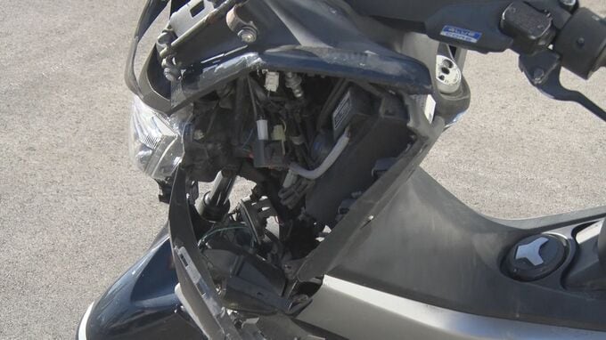 バイクにはねられた歩行者男性が意識不明　宜野湾市|TBS NEWS DIG