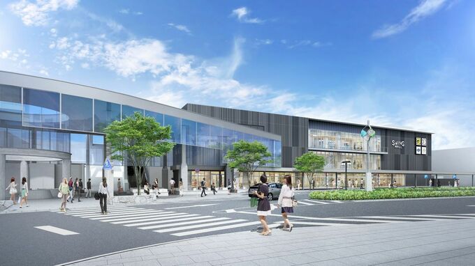 名鉄・東岡崎駅に商業施設「SWING MALL」 が4月25日にオープン　飲食店や雑貨店など17テナント　岡崎市初の「マツモトキヨシ」や「串カツ田中」も　|　名古屋・愛知・岐阜・三重のニュース【CBC news】 | CBC web