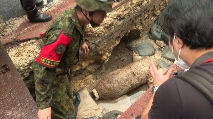 住民1400人が避難　米国製250キロ不発弾の処理作業、無事終わる|TBS NEWS DIG