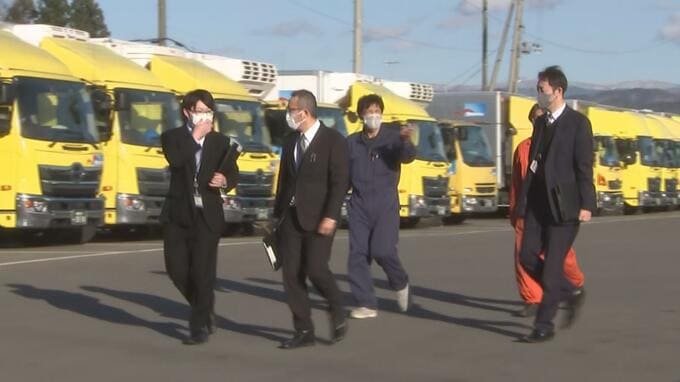 国土交通省東北運輸局がトラック管理の運送会社に立ち入り監査　「会社が管理を最後まで確認できなかった」八戸自動車道のタイヤ脱落事故で社長が取材に応じる　|　青森のニュース│ATV NEWS│青森テレビ