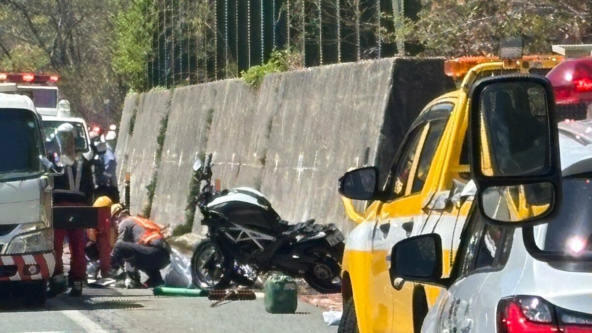 続報】月山道でツーリング中に大型バイク運転の天童市の65歳男性 続報】月山道でツーリング中に大型バイク運転の天童市の65歳男性