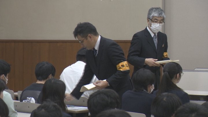 国公立大学　2次試験の前期日程はじまる　山梨大学では4学部で1096人が試験に臨む