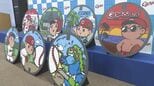 自撮りカープ坊や、バッティングスライリー　広島東洋カープコラボマンホール”若ゴイの聖地”由宇町に登場！山口・岩国　|　山口のニュース・天気・防災｜tys NEWS｜ｔｙｓテレビ山口