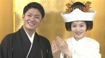 【 中村橋之助＆能條愛未 】結婚披露宴に先駆け　愛未さん「お父さんみたいに優しく包んでくれるので橋之助さんと結婚して良かった」囲み取材に応じる|TBS NEWS DIG