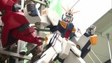 「ガンダム山笠」モビルスーツの人形飾り付け 高さ10m超”走る飾り山笠”上川端通 | 福岡のニュース|RKB NEWS|RKB毎日放送