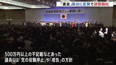 自民・裏金関与の議員の処分　詰めの協議も調整難航　党内からは反発の声も| TBS CROSS DIG with Bloomberg