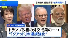 日米豪印首脳会合 年内開催の見通し　米国務長官が明らかに　2024年以来の開催へ| TBS CROSS DIG with Bloomberg