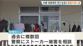 「急転回して交差点に」死亡女性に複数の刺し傷　沖縄・宜野湾市殺人事件　23歳女性は警察にストーカー被害を複数回相談|TBS NEWS DIG