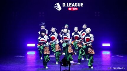 王者・カドカワドリームズ、3連勝で首位浮上 ！ 高難度ステップ披露