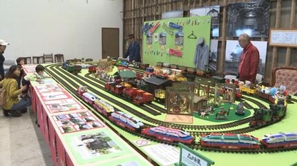 ヨーロッパで走る列車をモチーフ Gゲージ大型鉄道模型運転会 大分