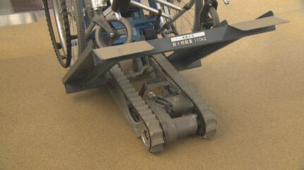 新品を捨ててしまった」 購入価格は160万円 熊本市内の中学校で車いす
