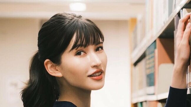 岡田真澄さんの娘・岡田朋峰さん　「今年もたくさんの青学生に会えるのを楽しみにしています」母校の大学で授業へ　元ミス・インターナショナル日本代表|TBS NEWS DIG