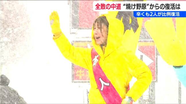 中道の2人は辛くも比例復活「皆さんから頂いた議席をフルに活用できるように」【衆議院選挙】一夜明け“焼野原”からの復活は?新潟県|TBS NEWS DIG