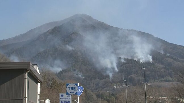 【速報】扇山の山林火災で138世帯 152人に「避難指示」 山梨・大月市 16:15時点|TBS NEWS DIG