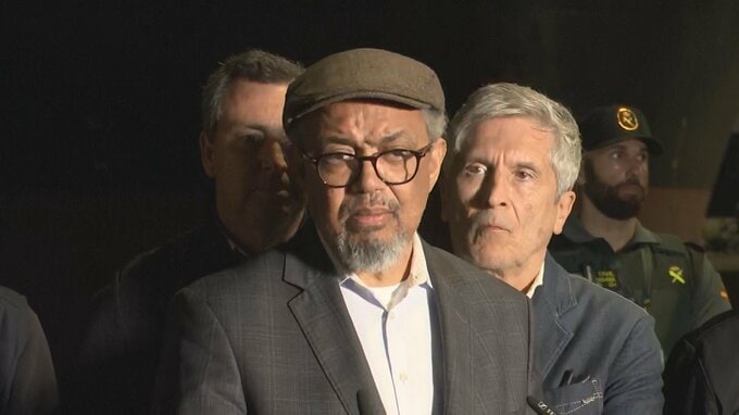 ハンタウィルス集団感染が疑われるクルーズ船　寄港予定のテネリフェ島をWHOテドロス事務局長が現地視察 「我々の言葉を信頼して欲しい」と呼びかけ|TBS NEWS DIG