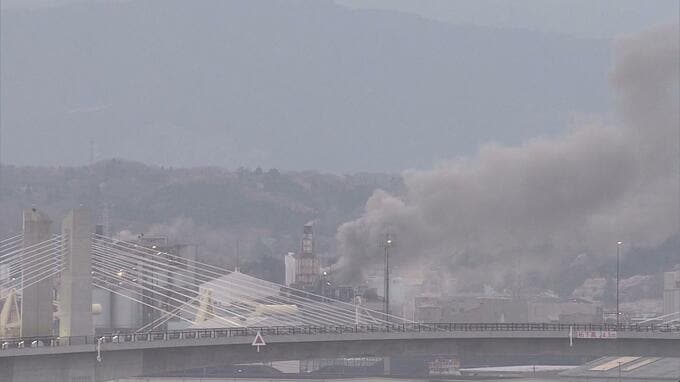 工場火災か「大量の黒煙」と通報　１時間後に鎮火　けが人なし　福島　|　福島のニュース│TUF
