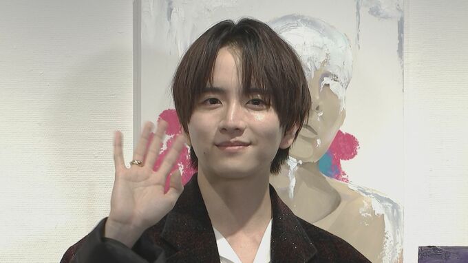 【板垣李光人】絵が好きになった原体験は”ティム・バートン”「きれいなだけじゃない面も描いているところが好き」|TBS NEWS DIG