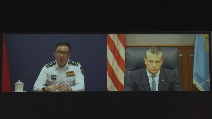 中国の国防相とアメリカの国防長官が初会談　意思疎通続ける必要性を強調|TBS NEWS DIG
