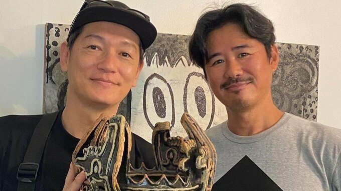 【鈴木一真】　井浦新さんとLAで再会「アラタくんに僕が作陶した縄文式土器と対面･･･」|TBS NEWS DIG