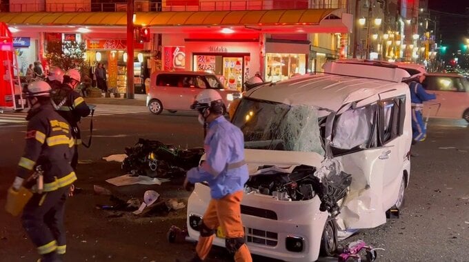 宮崎市　橘通りの交差点で大型バイクと軽乗用車が衝突する事故　バイクを運転していた自衛官の男性が死亡　|　MRTニュース ｜ ＭＲＴ宮崎放送