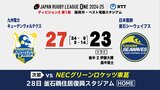 釜石シーウェイブスは開幕初戦 岩手ビッグブルズはホームで岐阜戦 ラグビーとバスケットの結果|TBS NEWS DIG