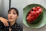 【望月理恵】「皆様熱中症にご注意ください」大好物の “スイカで水分補給” 呼びかけ 斬新な“映えカット”に「やっぱアイデアやね」と絶賛殺到|TBS NEWS DIG