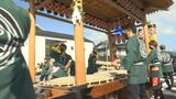 3年ぶり　松江城下に響く太鼓の音　「鼕（どう）行列」開催　|　BSSニュース | BSS山陰放送