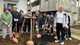 豪雨被害の河川改修完成で河津桜とソメイヨシノを記念植樹 大分県津久見市 | 大分のニュース|OBS NEWS|大分放送