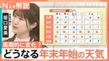 「冬至」迎え各地で新年の準備も着々と…どうなる年末年始の天気【Nスタ解説】　|TBS NEWS DIG