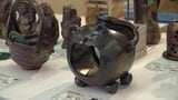 備前焼の猫型蚊取り線香入れにアウトドアグッズまで 受刑者が刑務作業で作った製品を展示販売 岡山市役所1階で | 岡山・香川のニュース | 天気 | RSK山陽放送
