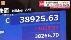 日経平均株価、1000円以上大幅に値上がりして取引終了　背景にアメリカの株高と円安| TBS CROSS DIG with Bloomberg
