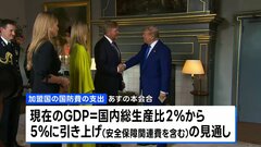 NATO首脳会議が開幕　防衛支出 GDP比5%引き上げで合意の見通し　アメリカ・トランプ大統領が夕食会に出席| TBS CROSS DIG with Bloomberg