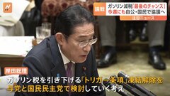 ガソリン減税「最後のチャンス」トリガー条項発動　国民民主党が岸田総理に実現迫る| TBS CROSS DIG with Bloomberg