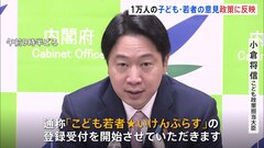 「子どもを子ども扱いせず対等に話し合う」　こども家庭庁が小学生～30歳未満の1万人規模に意見聞く『こども若者★いけんぷらす』登録受付開始　きょうから| TBS CROSS DIG with Bloomberg