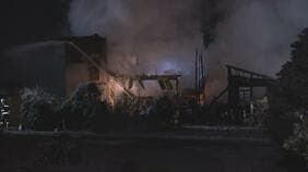 「2階のストーブが倒れた」青森市幸畑で火事　1人がけがをして病院搬送|TBS NEWS DIG