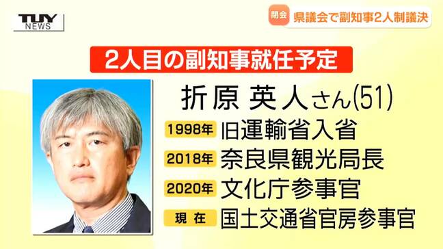 県議会 副知事2人にする条例改正案可決 2人目の副知事に国土交通省の折原英人さん起用(山形)|TBS NEWS DIG