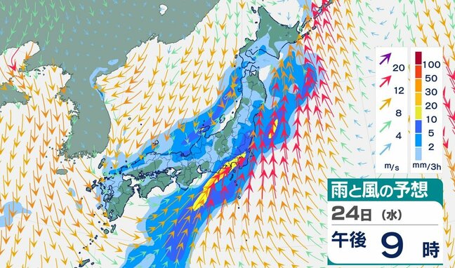 クリスマスイブは大雨に注意！25日、26日も “荒れた天気”  3つの低気圧が接近、発達、通過…北日本、西日本では暴風雪や高波にも警戒【雨と風のシミュレーション】|TBS NEWS DIG