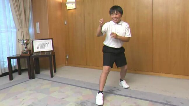 日本拳法全国少年大会で個人3連覇を果たした総社市の中学生らが知事に報告【岡山】|TBS NEWS DIG
