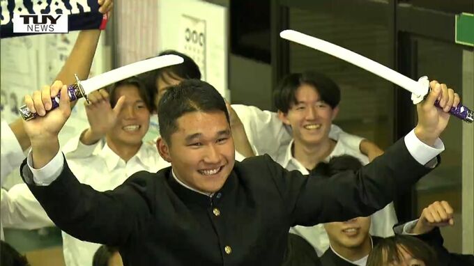 「（二刀流は）どっちも挑戦していきたい」プロ野球ドラフト会議 武田陸玖選手（山形中央）が横浜3位指名　|　山形のニュース│TUYテレビユー山形