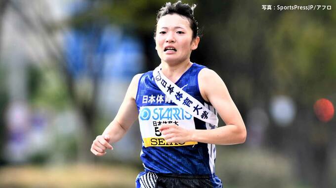 男女が交互で繋ぐタスキ 日本体育大が2年ぶり2度目の優勝 3区富永が逆転、拓大 不破聖衣来は右足首負傷で欠場【大学男女混合駅伝】|TBS NEWS DIG