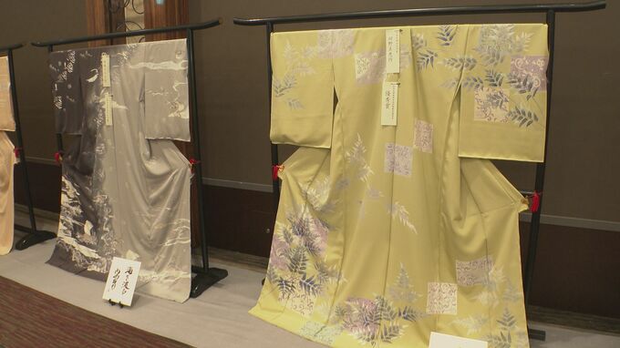 個性あふれる完成度の高い作品そろう 加賀友禅選抜女流作家 新作競技会　|　石川県のニュース｜MRO北陸放送