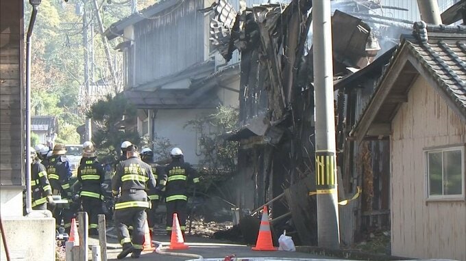 住宅を全焼　１人暮らしの女性と連絡取れず　|　BSSニュース | BSS山陰放送